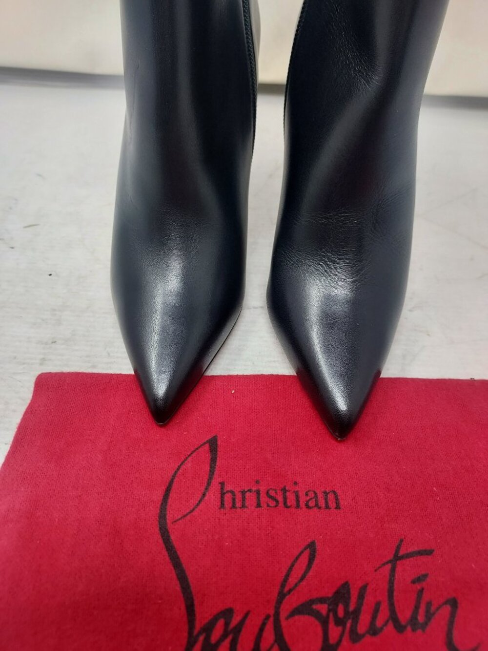 CHRISTIAN LOUBOUTIN Black So Kate Ankle Boot - Picture 9 of 12